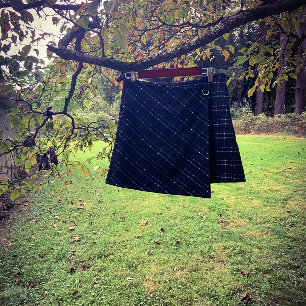 plaid Wrap Skirt NWT